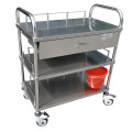 Hospital Stainless Steel Instrument Treatment Dressing Trolley